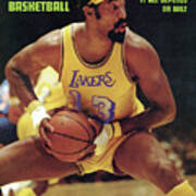 Los Angeles Lakers Wilt Chamberlain, 1972 Nba Finals Art Print