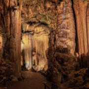 Luray Caverns - Approaching Saracen's Tent Art Print