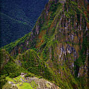 Machu Picchu And Huayna Picchu Art Print