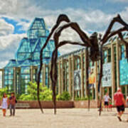 Maman Spider Sculpture, Ottawa Art Print