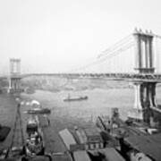 Manhattan Bridge Art Print