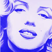 Marilyn Monroe 3 Panel Hollywood Color Splash Art Print