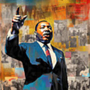 Martin Luther King - I Have A Dream Art Print