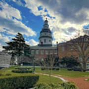 Maryland State House Art Print