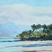 Maui Morning Glow Art Print