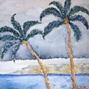Maui Palms Art Print