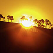 Menangle Sunset Art Print