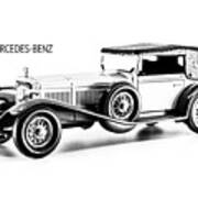 Mercedes-benz Ss Coupe 1928 Art Print
