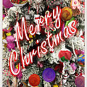 Merry Christmas From Delynn Addams Art Print