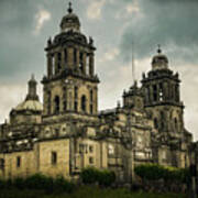 Mexico City Metropolitan Cathedral Art Print