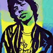 Mick Jagger - Pop Arts Poster Art Print
