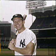 Mickey Mantle Art Print