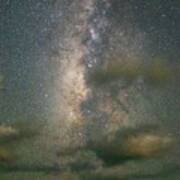 Milky Way Above The Cape Romano Dome House Art Print