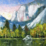 Mirror Lake, Yosemite Art Print