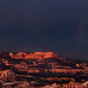 Monsoon Storm  Bryce Canyon National Park Art Print