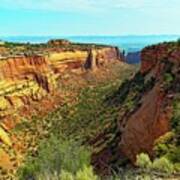 Monument Canyon And Saddlehorn Art Print