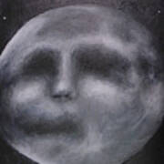 Moon Man Art Print