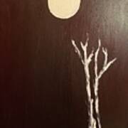 Moon Tree Art Print