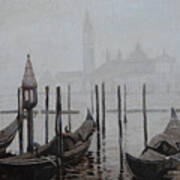 Morning In Venice Art Print