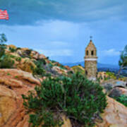 Mount Rubidoux World Peace Bridge Art Print