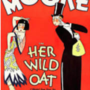Her wild oat Colleen Moore 1927 movie poster print 