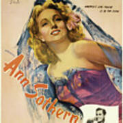 Movie Poster For ''maisie Goes To Reno'', With Ann Sothern, 1944 Art Print