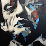 Mr Johnny Cash Art Print