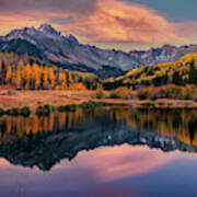 Mt. Sneffels In Fall Art Print