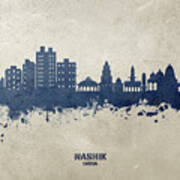 Nashik Skyline India #61 Art Print