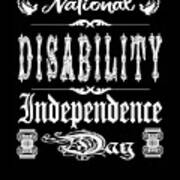 National Disability Independence Day Art Print
