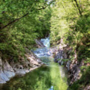 Natural Bridge - Lace Falls Art Print