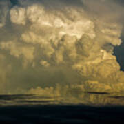 Nebraska Updrafts Rising 023 Art Print