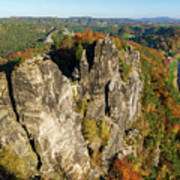 Neurathen Castle In Saxon Switzerland Art Print