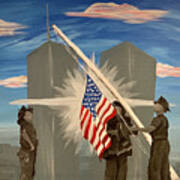 Never Forget 9/11 Art Print