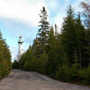 New Presque Isle Lighthouse Art Print