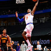 New York Knicks V Atlanta Hawks Art Print