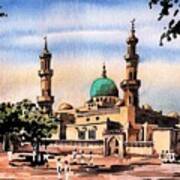 Nigeria, Kano Mosque 2 Art Print