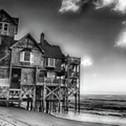 Nights In Rodanthe House Bw Art Print