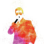 No055 My Robin Thicke Watercolor Music Poster Art Print