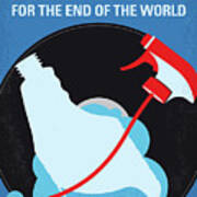 No1186 My Seeking A Friend For The End Of The World Minimal Movie Poster Art Print