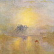 Norham Castle, Sunrise Art Print