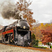Nw611 Pulling Out Of Goshen Art Print