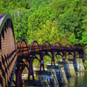 Ohiopyle Bridge Art Print