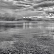 Okanagan Mountain Provincial Park Black And White Art Print