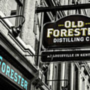 Old Forester Distilling Company Art Print