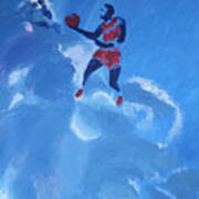 Omaggio A Michael Jordan Art Print