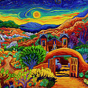 On The Road To Chimayo Art Print