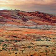 Painted Desert Panorama Art Print