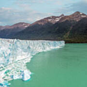 Perito Moreno Glacier And Lago Argentina Art Print