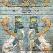 Persian Sphinxes Art Print